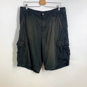 Tommy Bahama Mens Cargo Shorts Dark Gray Island Crafted Size 34 Casual Outdoor